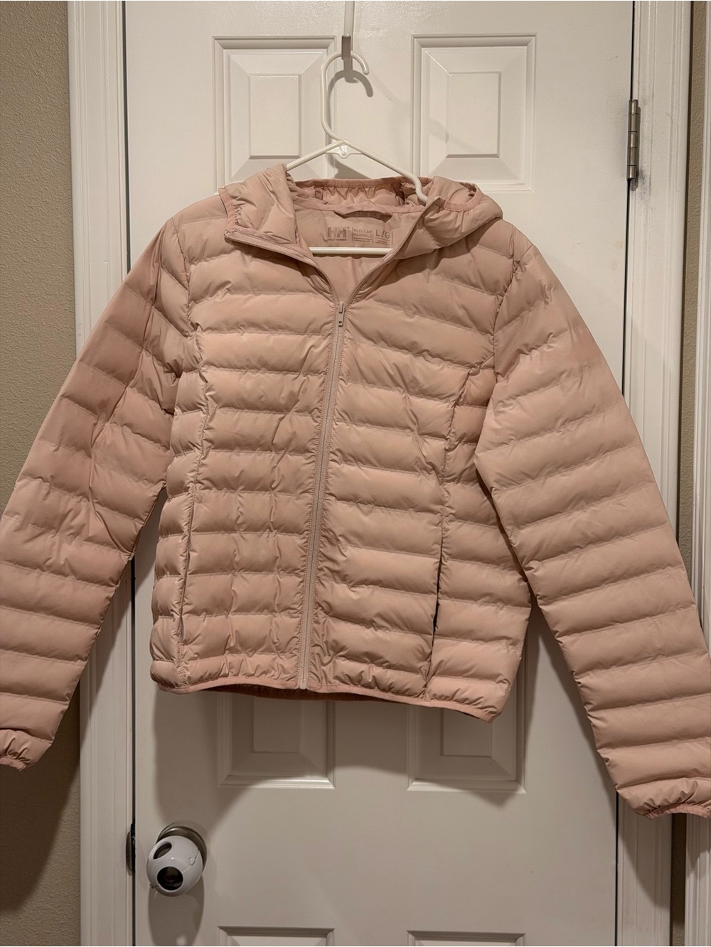 Helly Hansen Light Blush Hooded Puffer Jacket